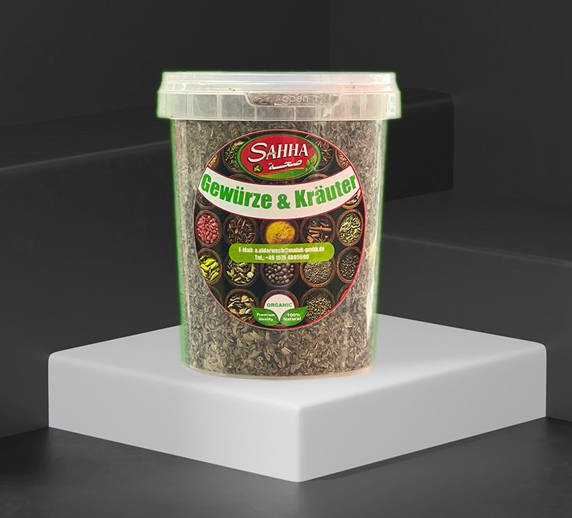 Sahha Getrocknete Minze – Intensives Aroma für Tee und Speisen