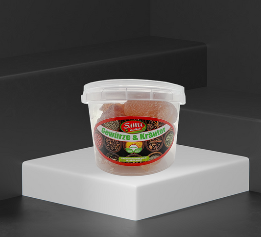 Sahha Gummi Arabicum 100g – Natürliches Bindemittel, Emulgator für Küche, Backen, Kosmetik