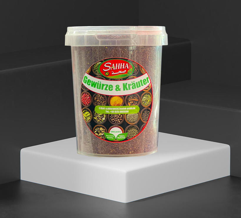 Sahha Essigbaumfrucht Sumak gemahlen – Fruchtig-säuerliches Gewürz für Salate und orientalische Gerichte